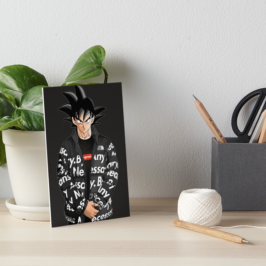 Goku Drip Classic T-Shirt Mounted Print for Sale by ANTHONYSA88