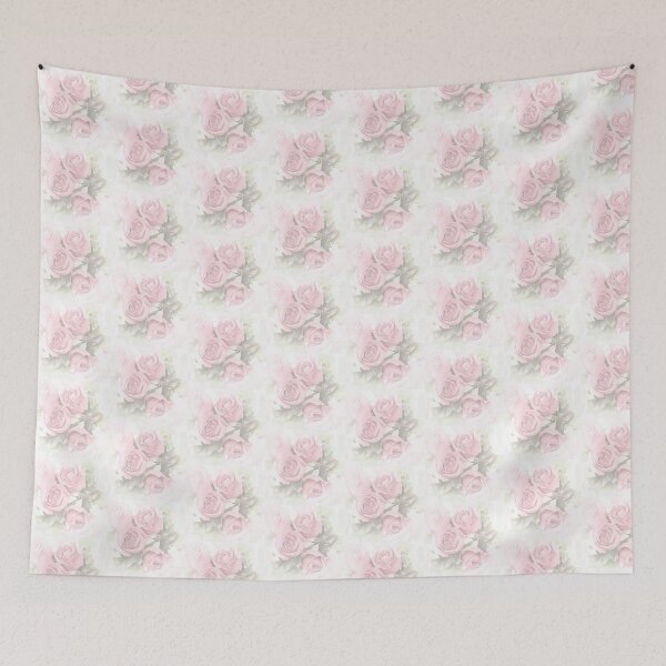 Item preview, Floral Design With Pink Roses designed and sold by Diane Macdonald.