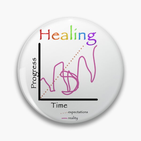 Item preview, Healing is Not Linear designed and sold by CoffeeRat22.