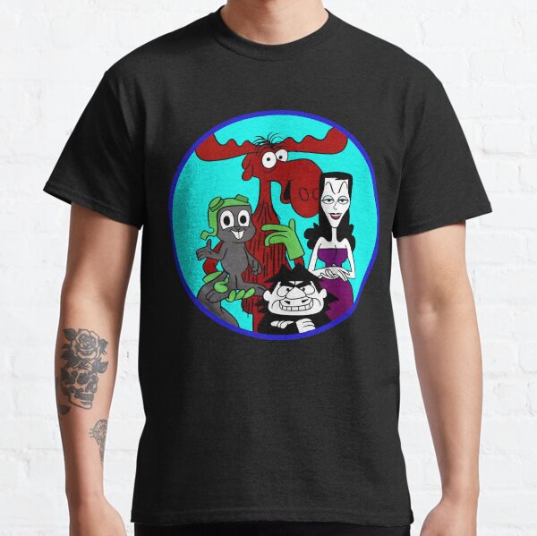 The Adventures Of Rocky And Bullwinkle And Friends Vintage Classic T-Shirt