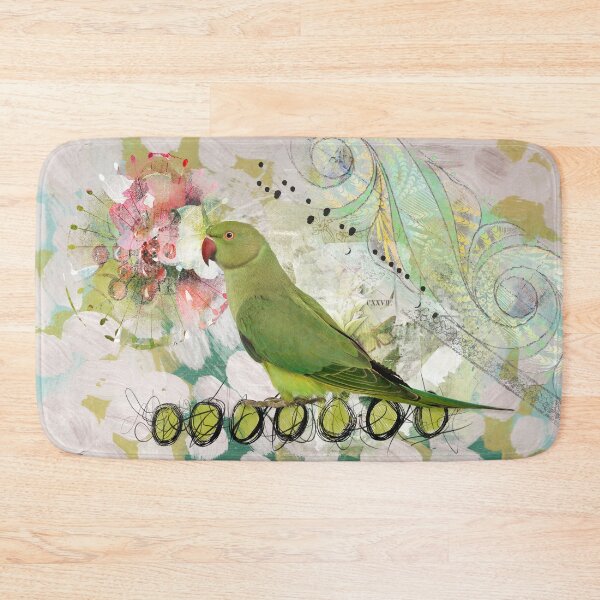 Item preview, Indian Ringneck Parrot designed and sold by Elisabeth Lucas.