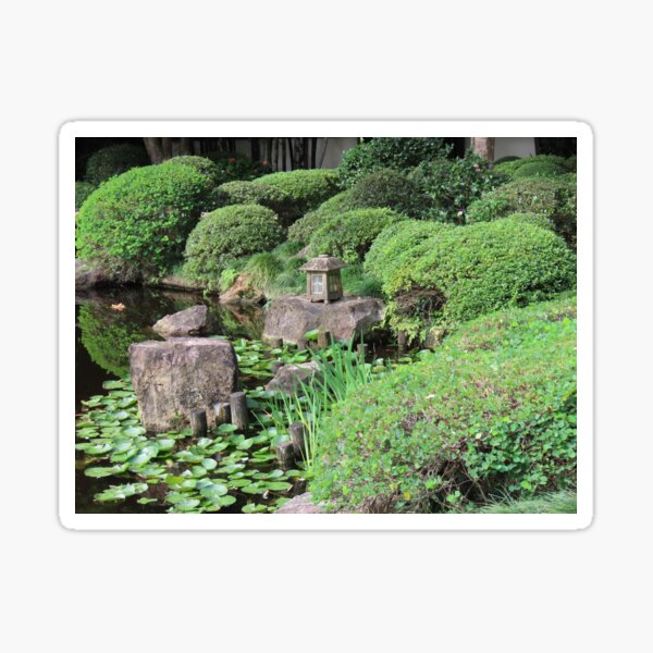 Item preview, BBG Japanese Gardens 2 designed and sold by Genevieve Hanlon Art and Photography.