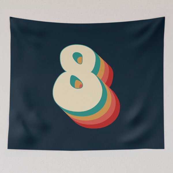 Item preview, Number 8 designed and sold by Texterns.