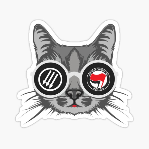 Artikel-Vorschau von Antifa Katze, designt und verkauft von Aussenseiters.