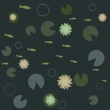 Artwork thumbnail, Swamp pattern by Stallelio