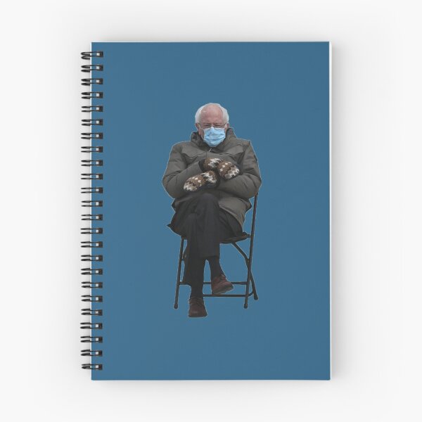 Item preview, Bernie Sanders _quot_Ich saß nur da und versuchte mich warm zu halten._quot_ designed and sold by Aussenseiters.