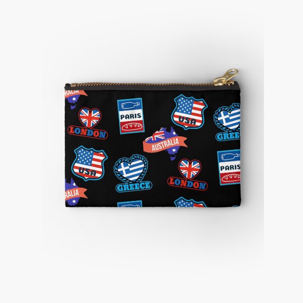Item preview, Five Countries Flag Traveling designed and sold by ZimbomDesigner.