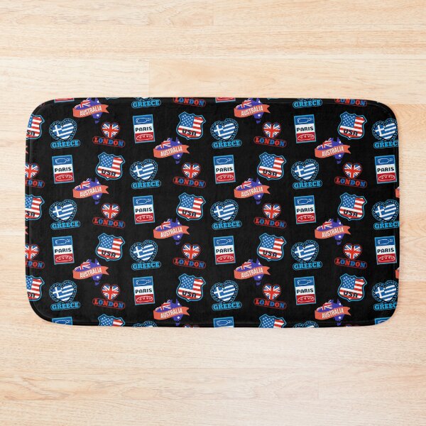 Item preview, Five Countries Flag Traveling designed and sold by ZimbomDesigner.