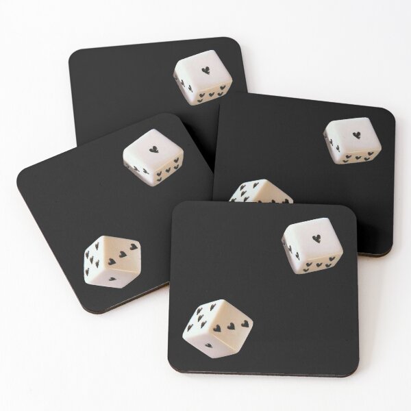 Item preview, 2 heart dices designed and sold by SoladoKinoto.