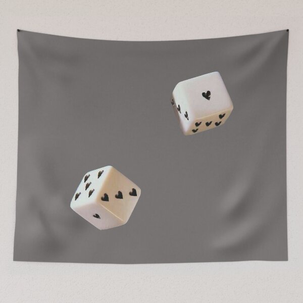 Item preview, 2 heart dices designed and sold by SoladoKinoto.