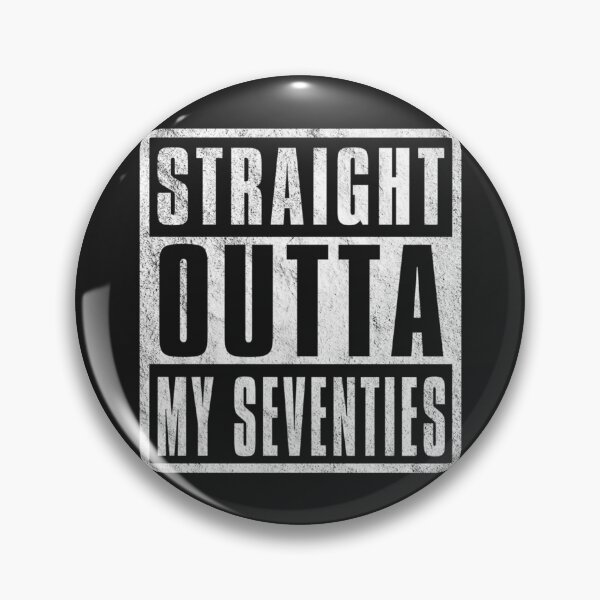 Item preview, Straight Outta My Seventies Funny 80th Birthday   designed and sold by JustMomItCo86.