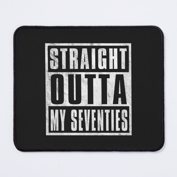 Item preview, Straight Outta My Seventies Funny 80th Birthday   designed and sold by JustMomItCo86.