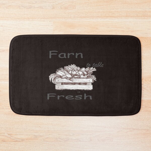 Item preview, Crazy Dog s  Farm to Table Fresh Tshirt Cute Vegetables Farmers Market Tee   designed and sold by PalmettovsPine.
