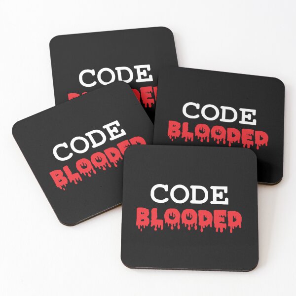 Item preview, Code Blooded Angry Software Programmer Coder  designed and sold by alltheprints.