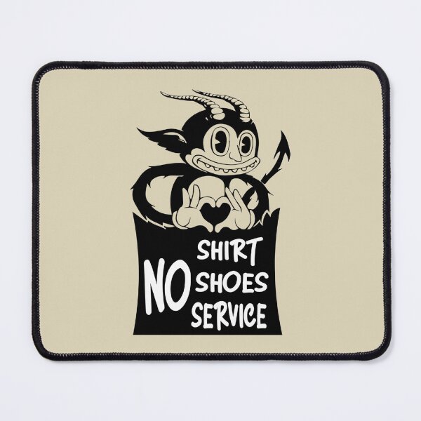 Item preview, no shirt no shoes no service funny designed and sold by PalmettovsPine.