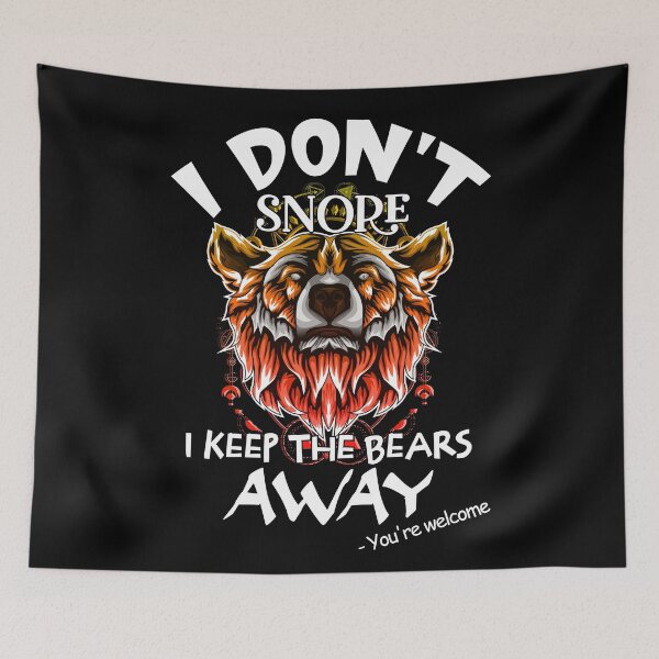 Item preview, I don't Snore - Bear 4 designed and sold by jc007.