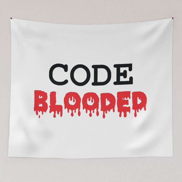 Item preview, Code Blooded Angry Software Programmer Coder  designed and sold by alltheprints.
