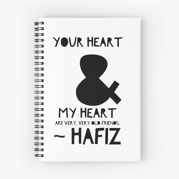 Item preview, Hafiz Sufi Poem Quote Heart Friends designed and sold by sufee.
