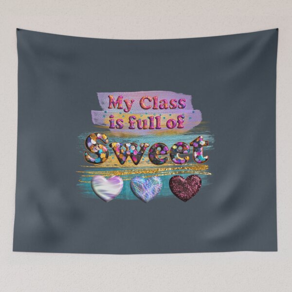 Item preview, Mi clase est llena de dulces corazones Camiseta clsica designed and sold by BaoMatTRE.