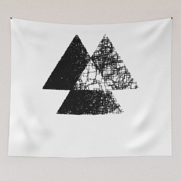 Item preview, Music Vintage Retro Geometric Triangles 125 Funny Graphic Gift designed and sold by Kyleprosacco.