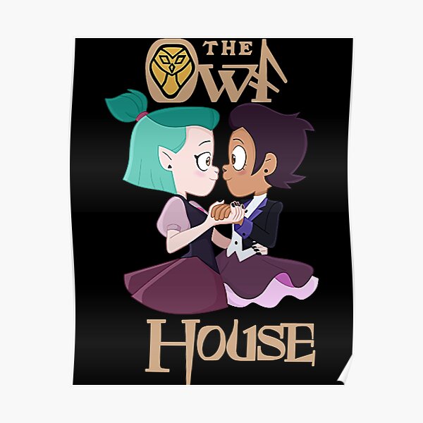 Luz X Amity The Owl House Poster By Watsonhkg545 Redbubble