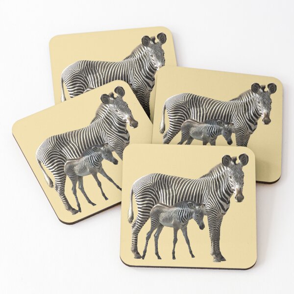 Item preview, Grevy Zebra Mama with baby in Kenya / Africa designed and sold by TShirtsundMehr.