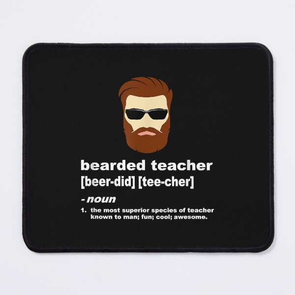 Item preview, Funny Beard Teacher Shirt; Teacher Appreciation Gift for Men designed and sold by Evrard123123.