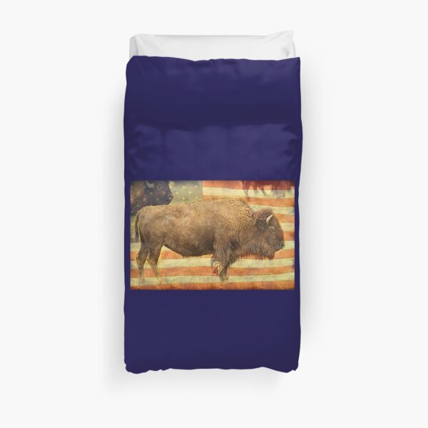 American Buffalo Duvet Cover