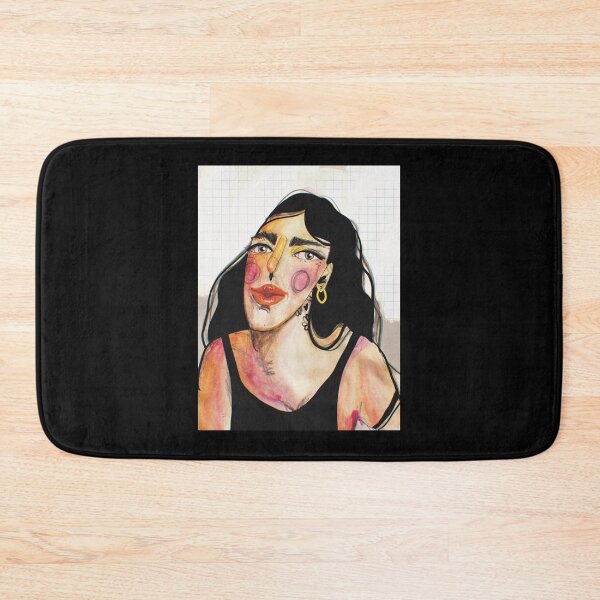 Item preview, Black hair Girl with tattoos designed and sold by Franciscaickens.