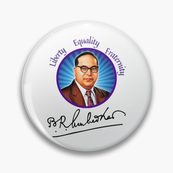 Item preview, Ambedkar - Liberty Equality Fraternity- yellow   designed and sold by KaeKason.