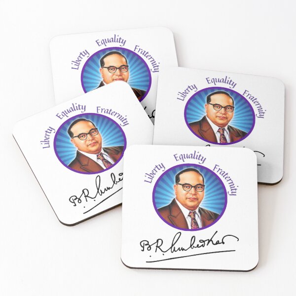 Item preview, Ambedkar - Liberty Equality Fraternity- yellow   designed and sold by KaeKason.
