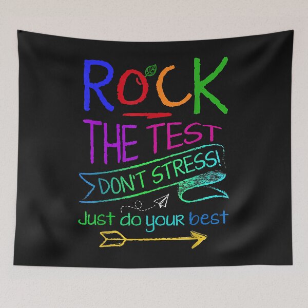 Item preview, Funny Testing Teacher Rock The Test Teaching Student designed and sold by Nena12312.