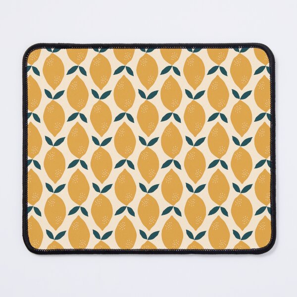 Item preview, Abstract yellow lemons designed and sold by Frauhellen.