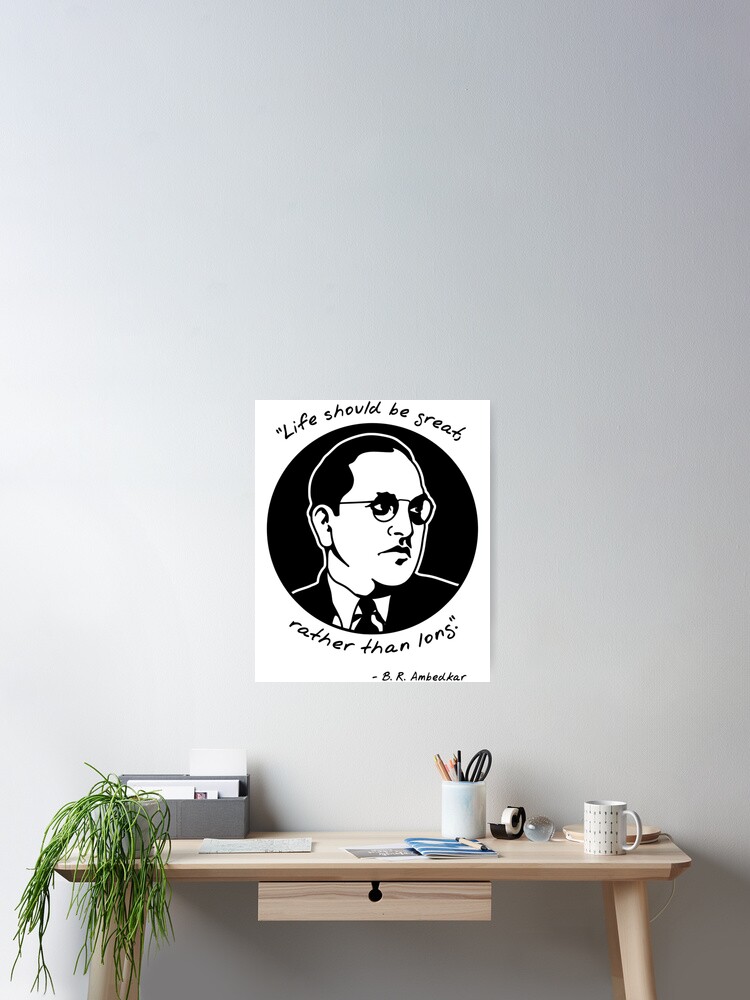 Thumbnail 2 of 3, Poster, B. R. Ambedkar   designed and sold by KaeKason.