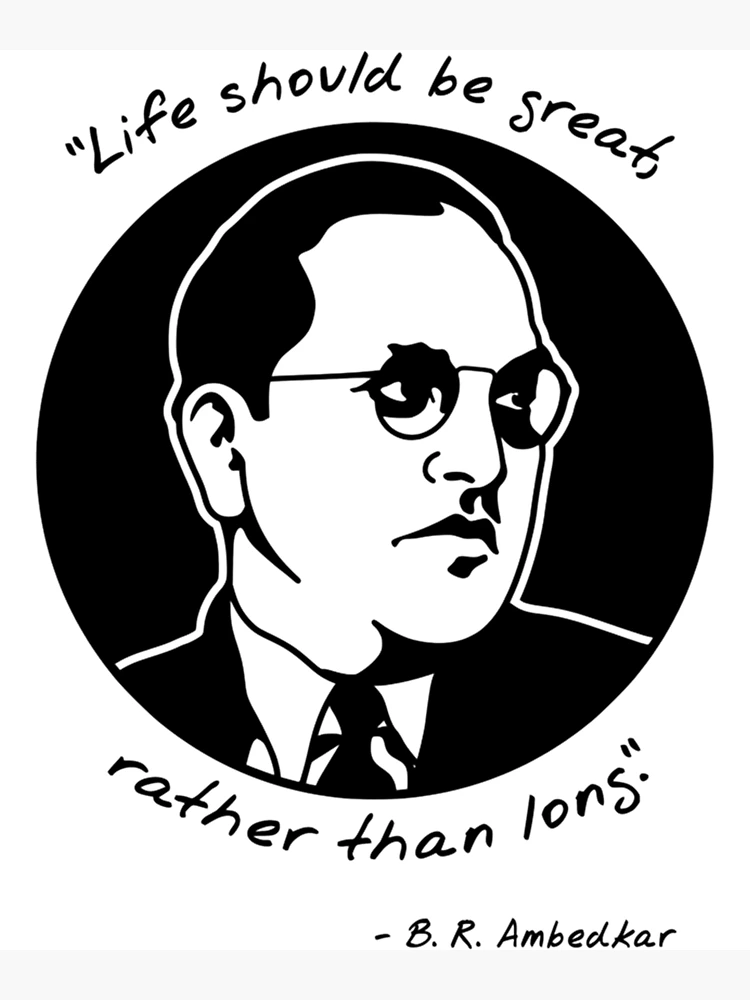 Thumbnail 3 of 3, Poster, B. R. Ambedkar   designed and sold by KaeKason.