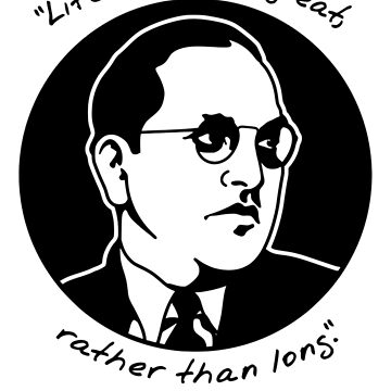 Artwork thumbnail, B. R. Ambedkar by KaeKason