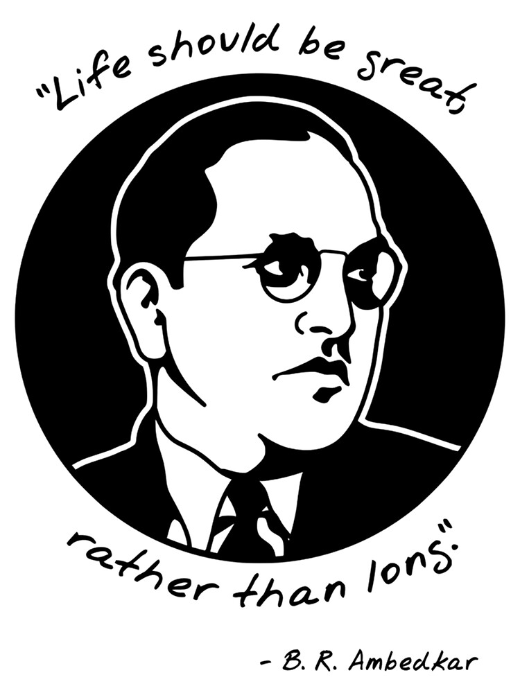 Thumbnail 3 of 3, Scarf, B. R. Ambedkar designed and sold by KaeKason.