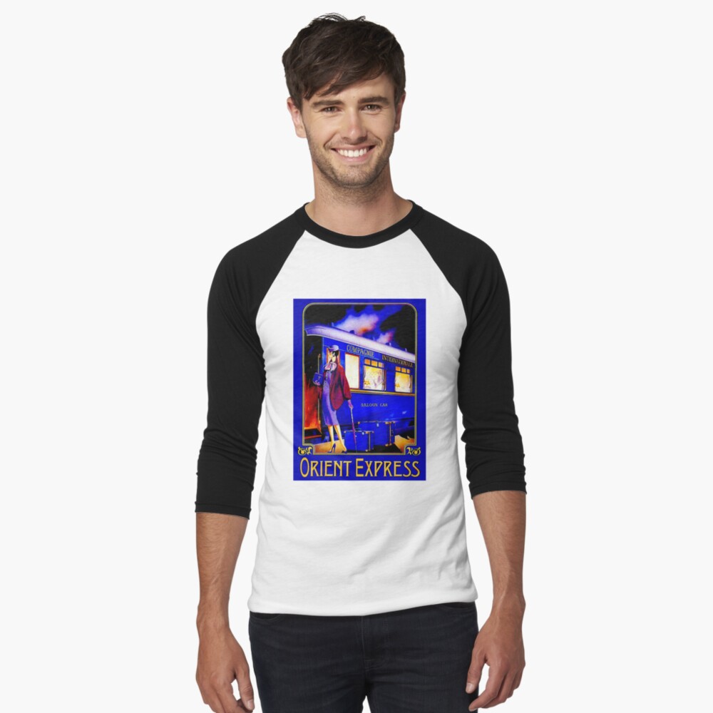 Item preview, Baseball ¾ Sleeve T-Shirt designed and sold by posterbobs.