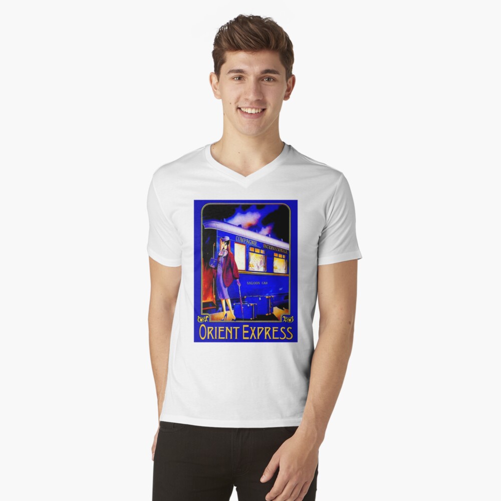 Item preview, V-Neck T-Shirt designed and sold by posterbobs.