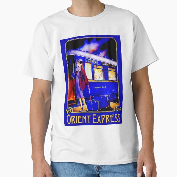 Item preview, ORIENT EXPRESS: Vintage Train Passenger Travel Print designed and sold by posterbobs.