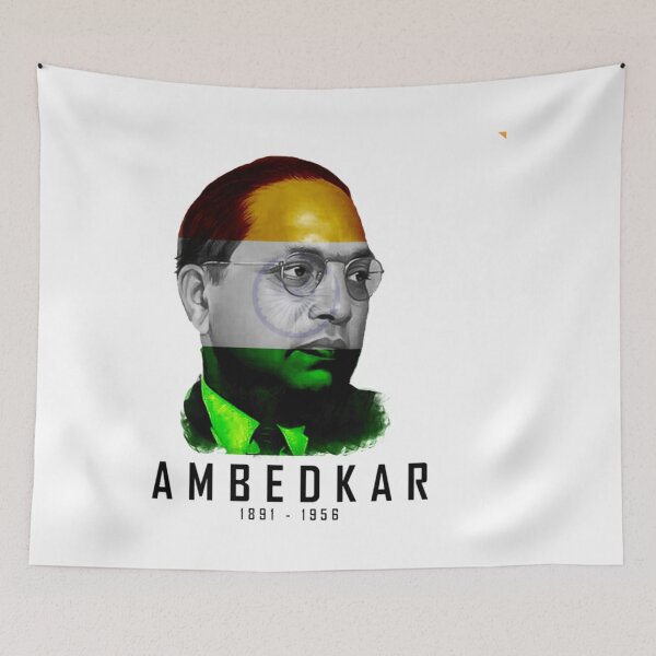 Item preview, Copia de B. R. Ambedkar black and white   designed and sold by KaeKason.
