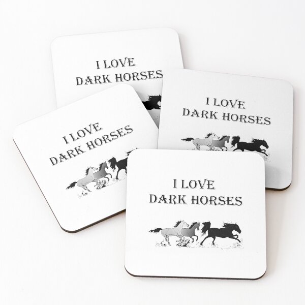 Item preview, I love dark horses designed and sold by Artstastic.