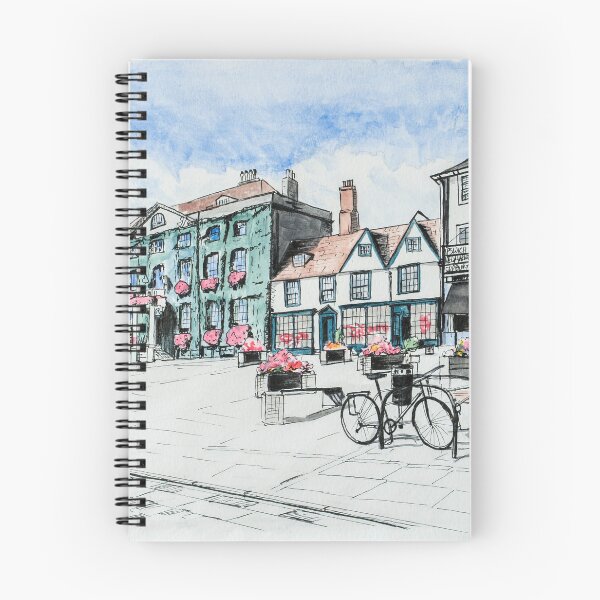 Item preview, Angel Hill Bury St Edmunds Painting designed and sold by Tom Crittenden.