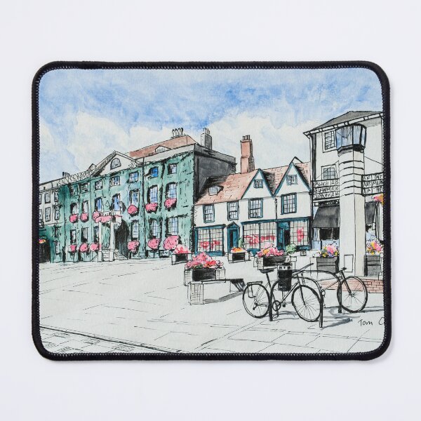 Item preview, Angel Hill Bury St Edmunds Painting designed and sold by Tom Crittenden.