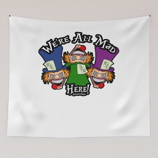 Item preview, Virtuoso Delicate Eye Magic Nice We'Re All Mad Here! Gifts For Fan designed and sold by GrCharleRidgley.