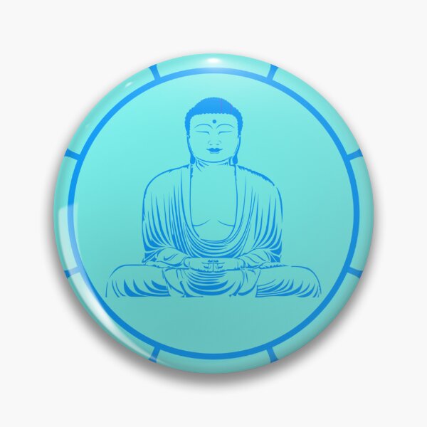 Item preview, Buddha in Lotus Flower designed and sold by MyTshirtArt.