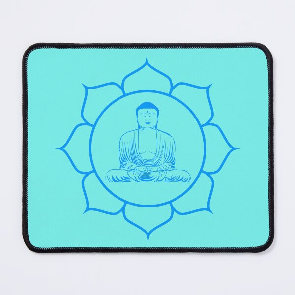 Item preview, Buddha in Lotus Flower designed and sold by MyTshirtArt.