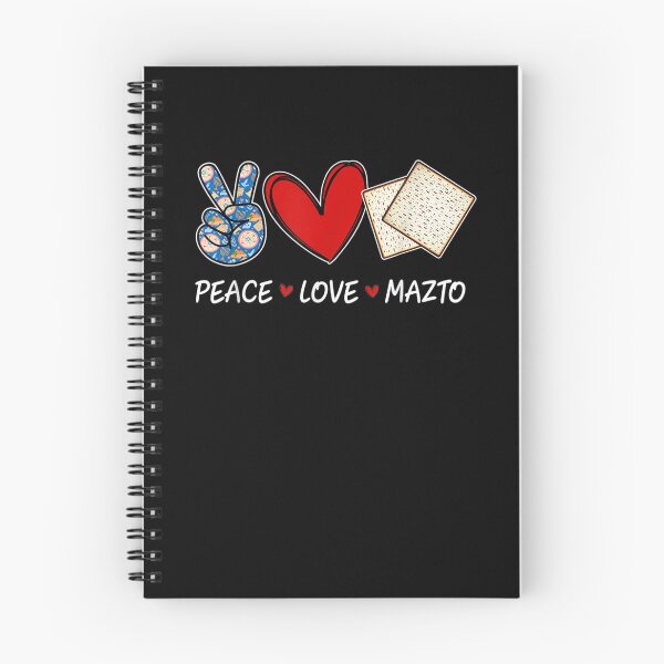 Item preview, Peace Love Matzo Funny Passover Pesach Seder Jewish Food designed and sold by Andreberube.