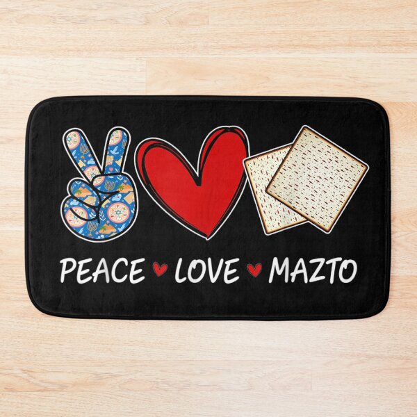 Item preview, Peace Love Matzo Funny Passover Pesach Seder Jewish Food designed and sold by Andreberube.