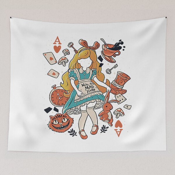 Item preview, Virtuoso Delicate Eye Magic Nice Wonderland Girl We’Re All Mad Here  Gift For Birthday designed and sold by GrCharleRidgley.